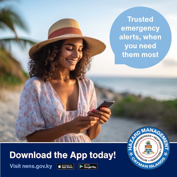 girl on her mobile downloading the NENS app